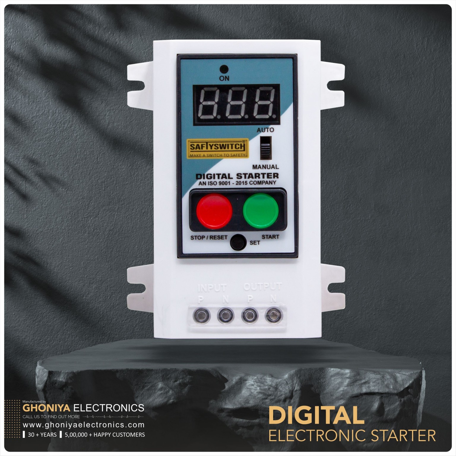 SAFTYSWITCH DIGITAL AC SWITCH - GHONIYA ELECTRONICS